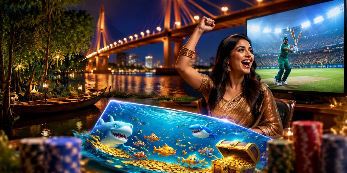 সুন্দরবনে একজন বাংলাদেশি মডেল 3190 তে ক্রিকেট বেটিং উপভোগ করছেন